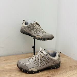 Skechers Trego Brown Gray Suede Sneakers Women’s Size 11